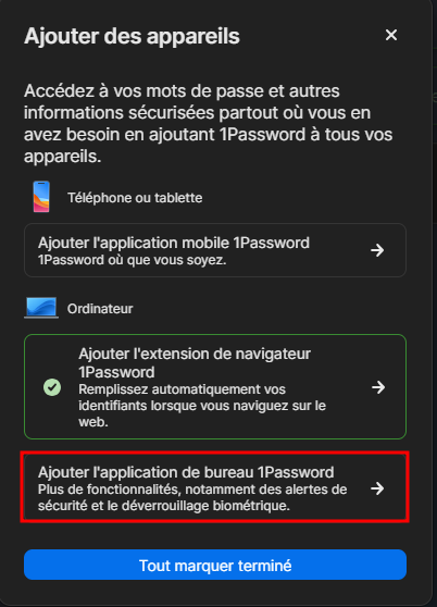 Ajouter des appareils