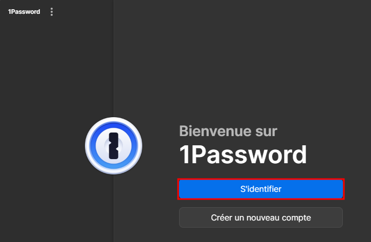 Bienvenue sur 1Password