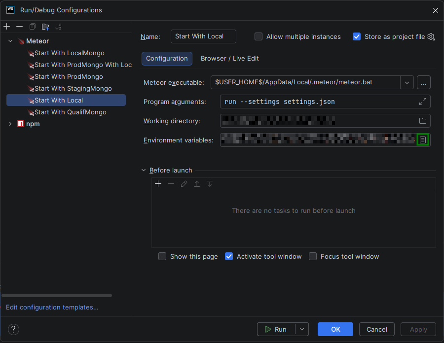 Bug paramètre variables d'environnement 1